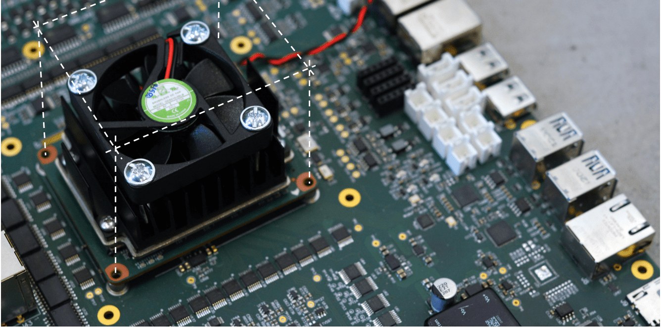 SmartRCP computing core: AMD Kria K26 SoM